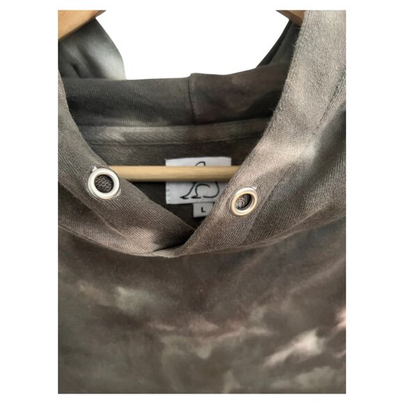 Kuwallatee Men's Hoodie L Tie-Dye Relaxed Fit Pre-Owned - Picture 4 of 10